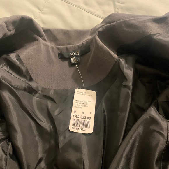 Grey ladies business blazer. NWTA - Picture 4 of 5